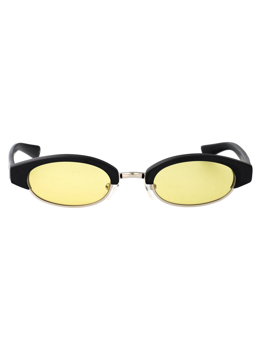 Sunglasses Am0534s Black-Black-Yellow Black/black/yellow Acetate