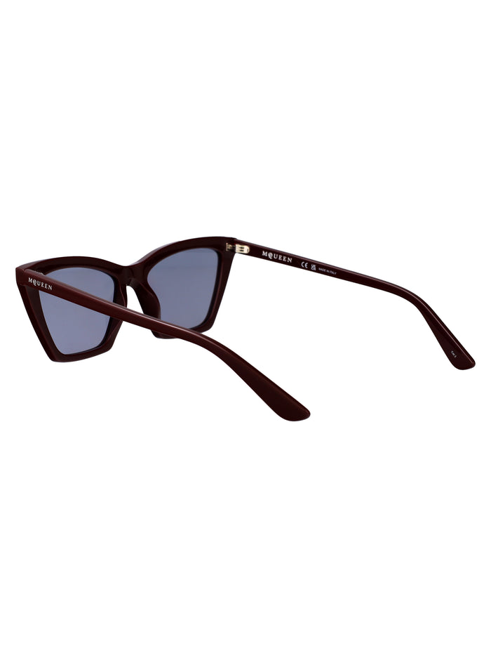 Am0536s 004 Red-red-light Blue Recycled Acetate Sunglasses