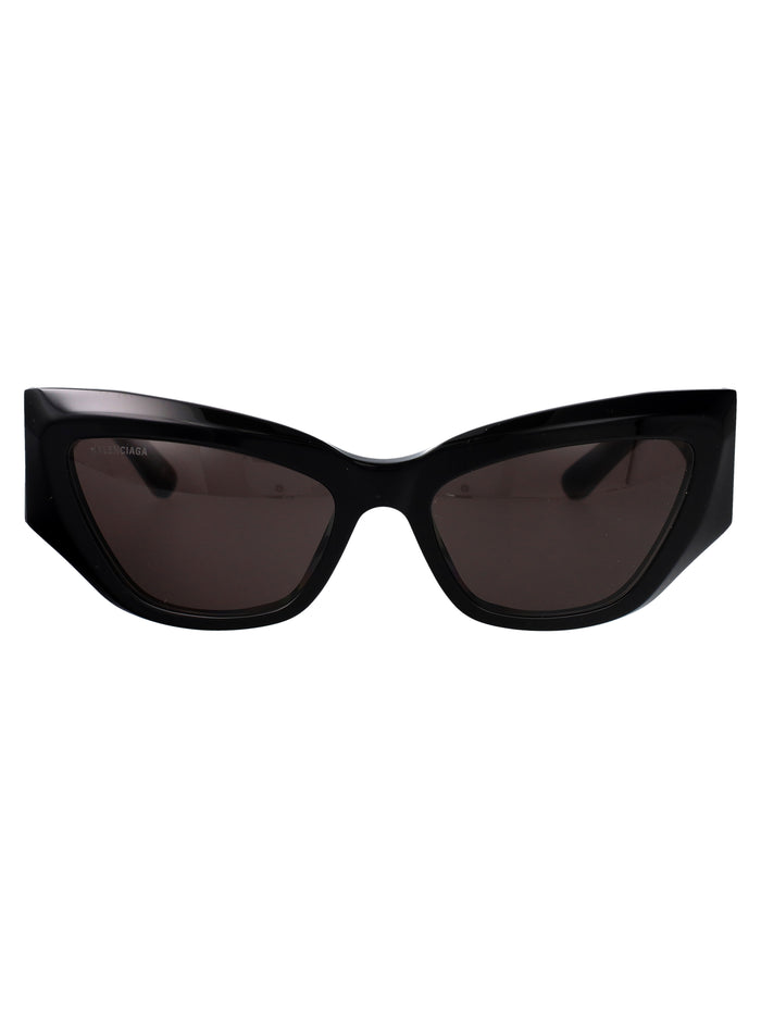 Bb0444s 002 Black-black-grey Recycled Acetate Sunglasses
