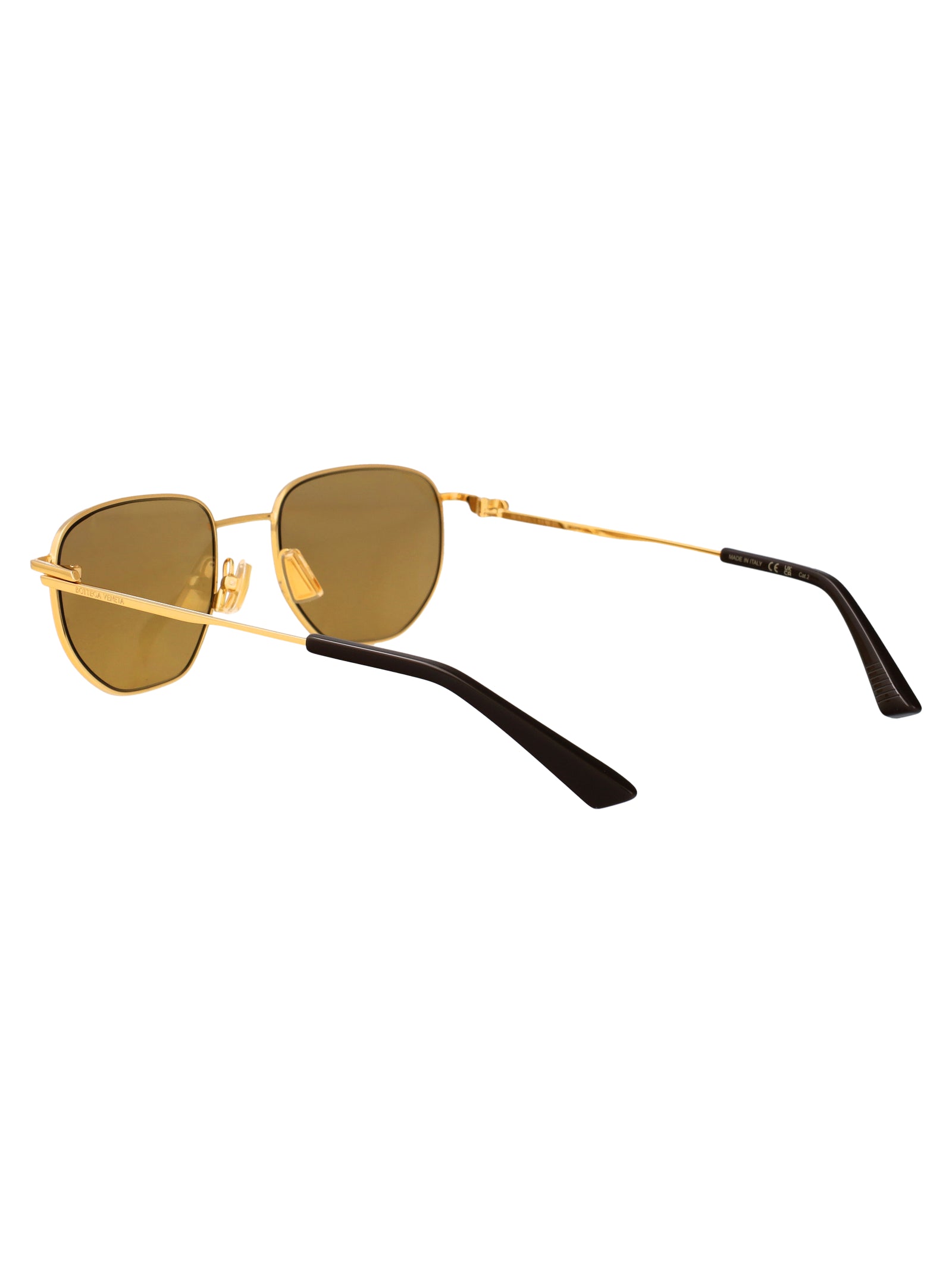 Bv1301s 001 Gold Grey Metal Sunglasses