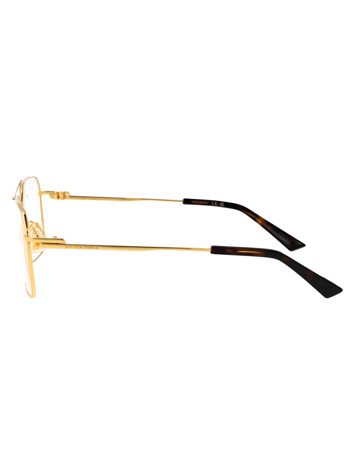 Bv1384o Gold-gold-transparent Metal Optical