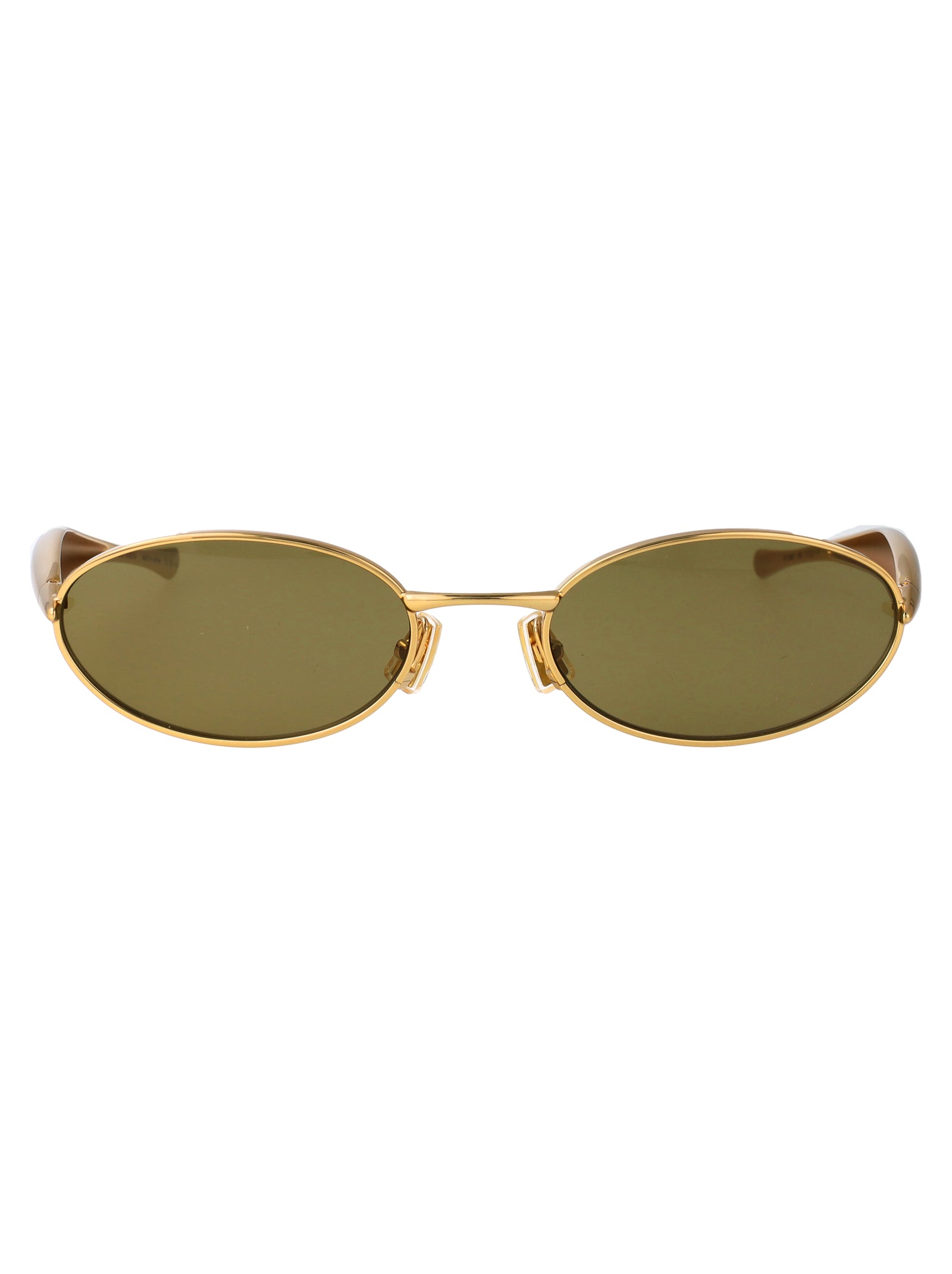 Bv1386s 006 Gold-gold-green Metal Sunglasses