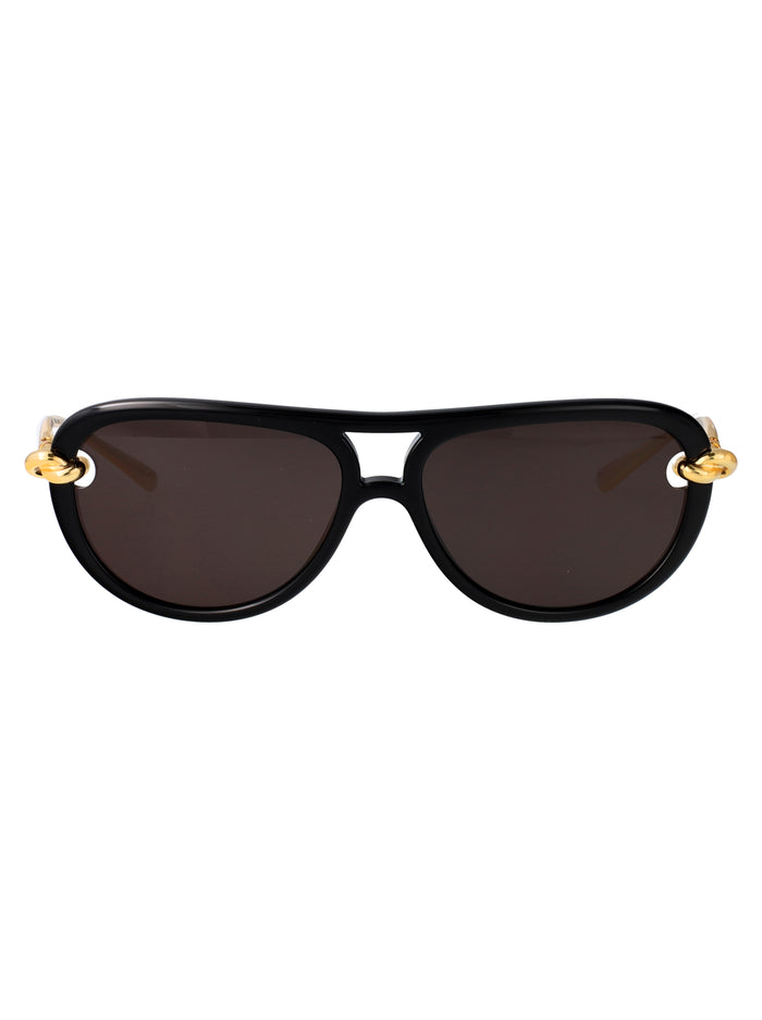 Bv1418s 005 Black-gold-grey Bio Injected Sunglasses