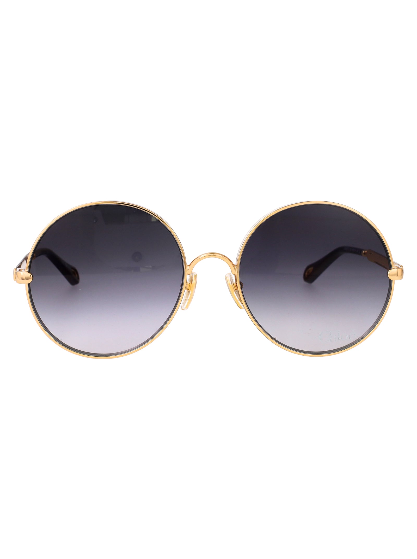 Ch0321s 005 Gold-gold-grey Metal Sunglasses