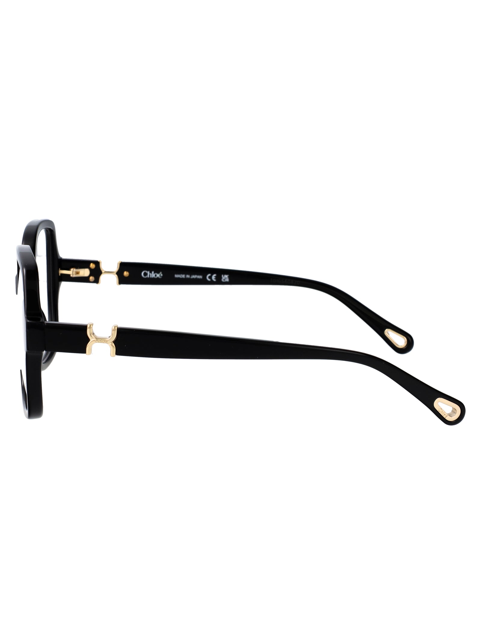 Ch0335o Black-black-transparent Recycled Acetate Optical
