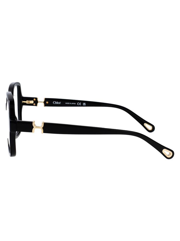 Ch0335o Black-black-transparent Recycled Acetate Optical