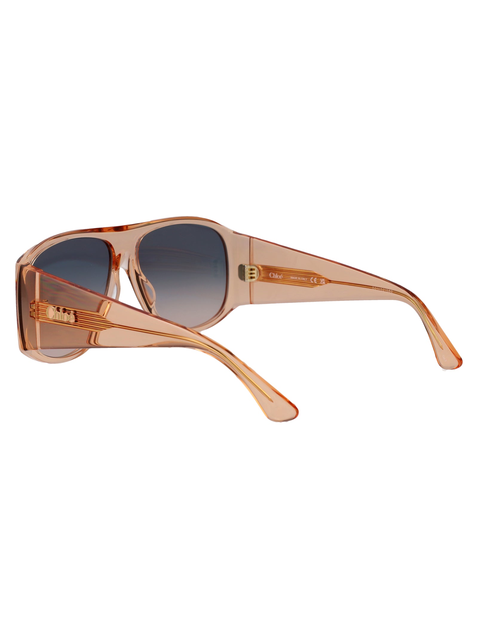 Ch0347s 006 Orange-orange-grey Recycled Acetate Sunglasses