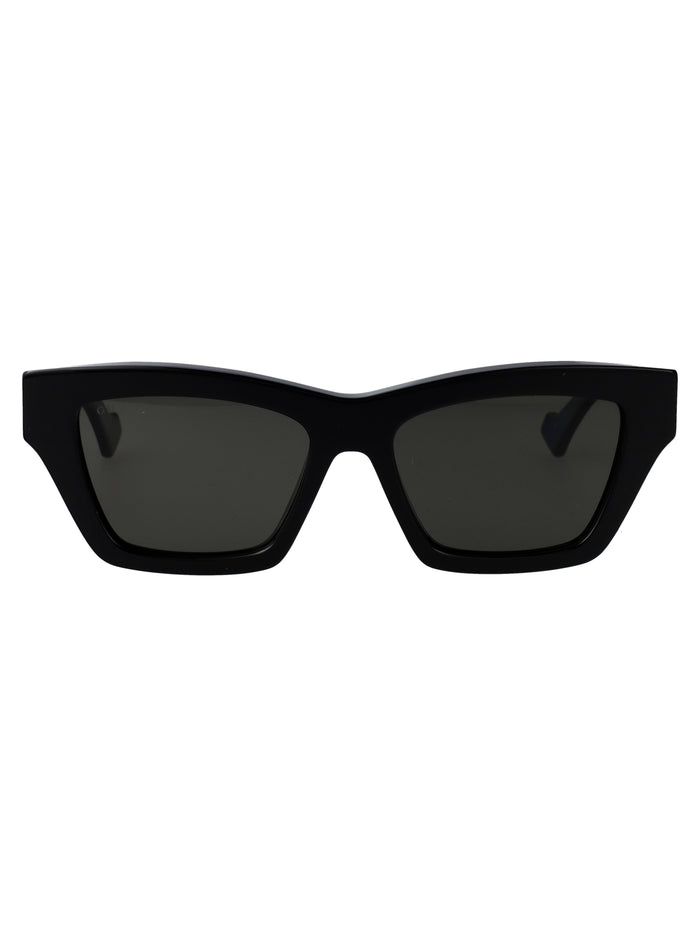 Gg1753s 001 Black-black-grey Recycled Acetate Sunglasses