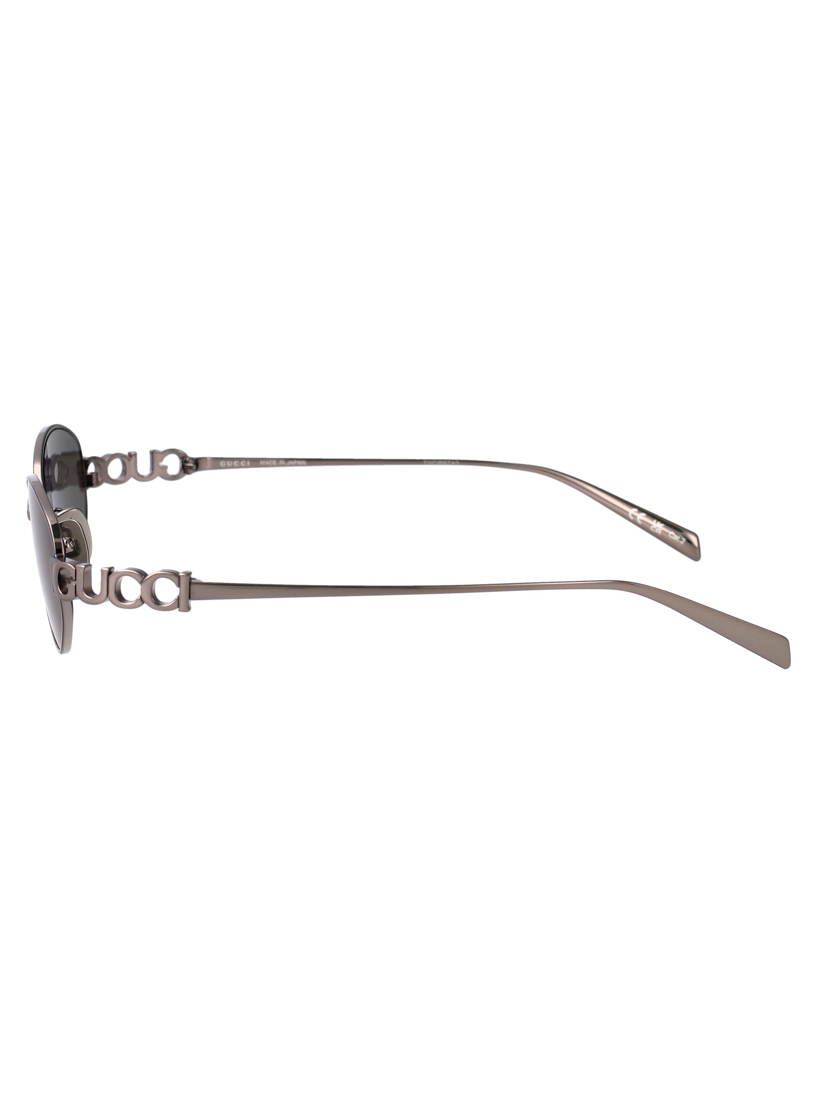 Gg1935s 001 Ruthenium-ruthenium-grey Metal Sunglasses