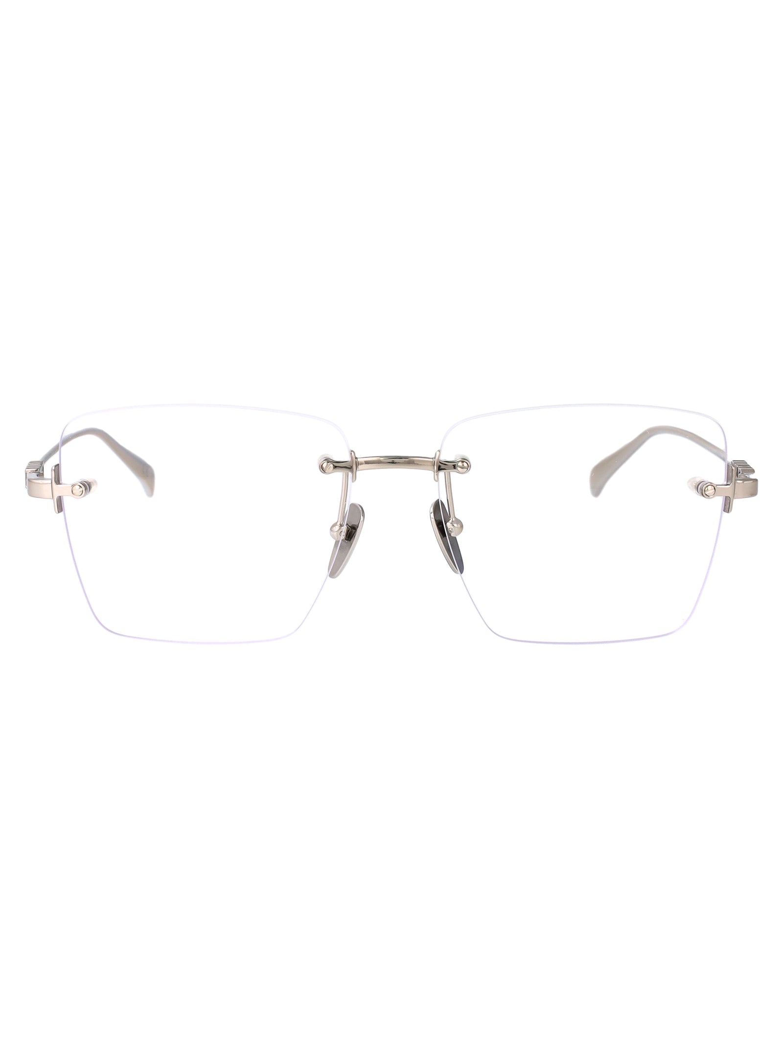 Silver-silver-transparent Metal Optical