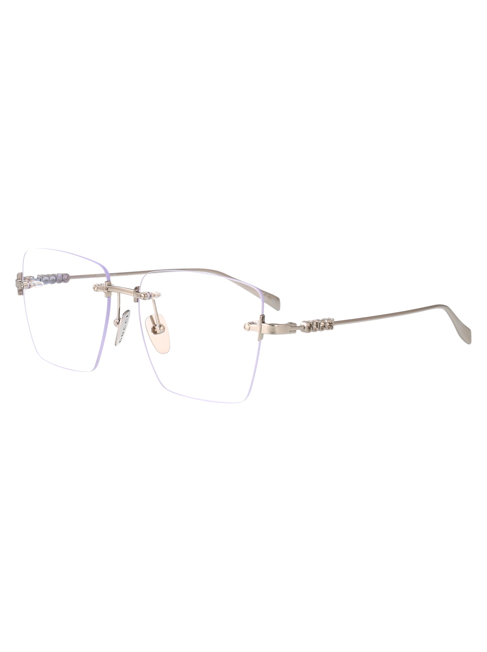 Silver-silver-transparent Metal Optical