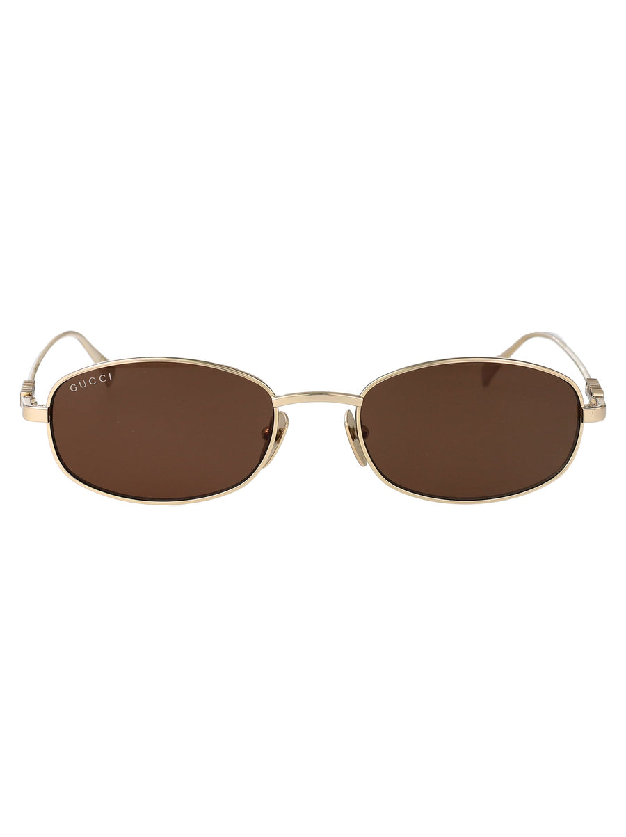 Sunglasses Gold-Brown Metal Gold/gold/brown