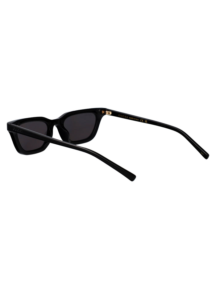 Gg1944s 001 Black-black-grey Recycled Acetate Sunglasses