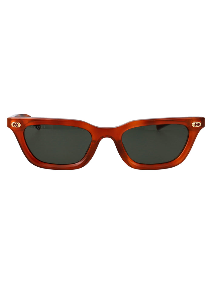 Gg1944s 002 Havana-havana-grey Recycled Acetate Sunglasses