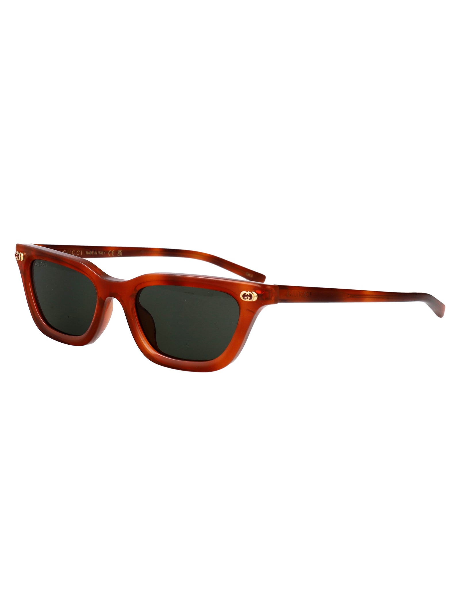 Gg1944s 002 Havana-havana-grey Recycled Acetate Sunglasses
