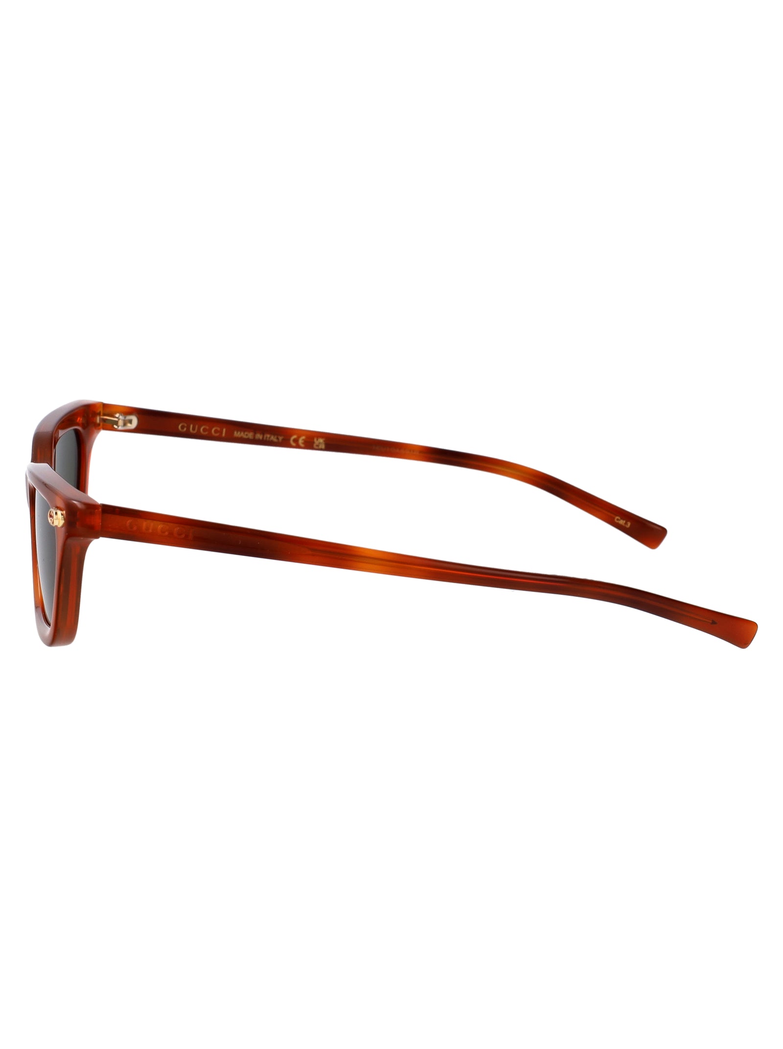 Gg1944s 002 Havana-havana-grey Recycled Acetate Sunglasses