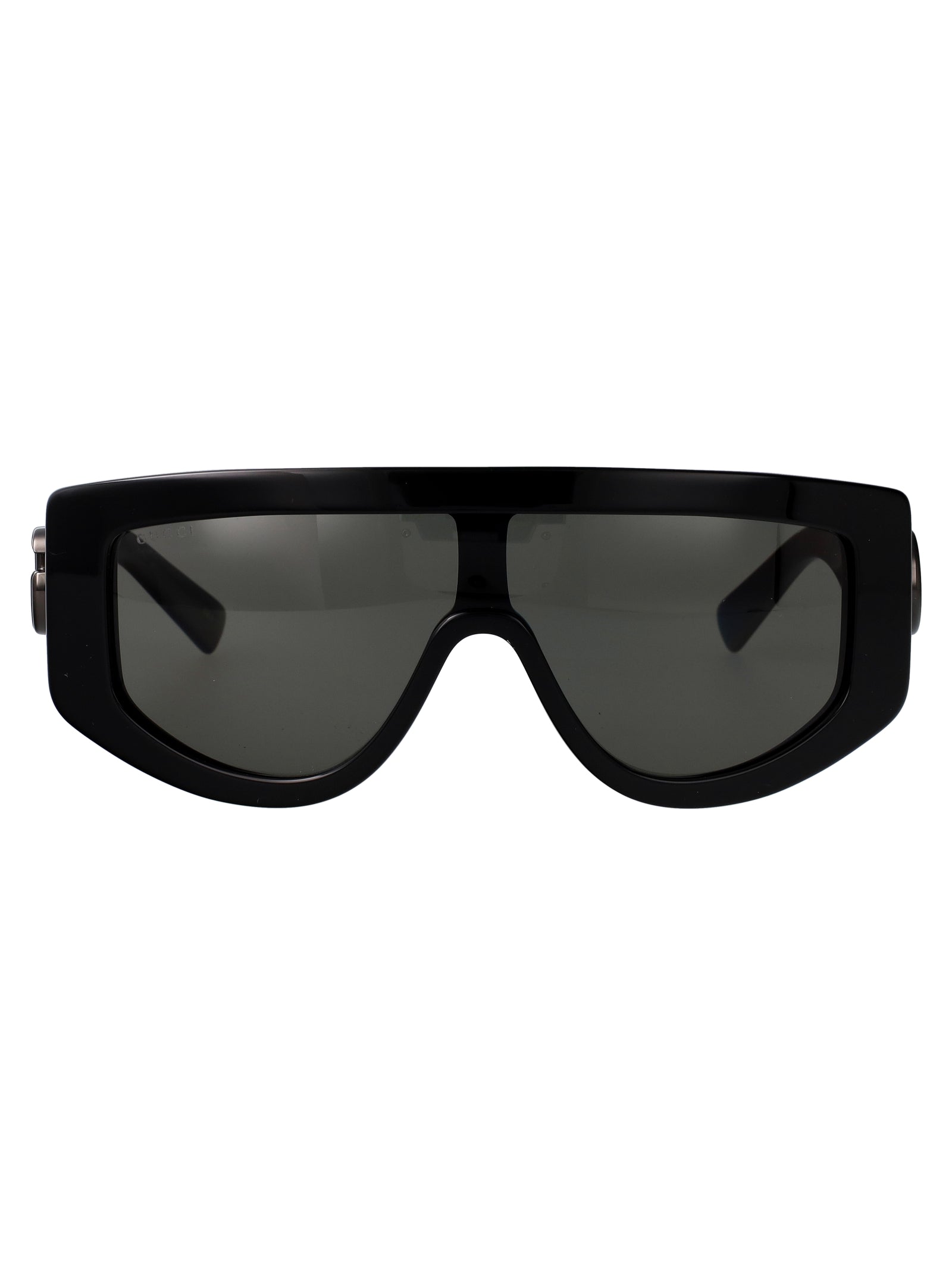 Gg1950s 001 Black-black-grey Recycled Acetate Sunglasses