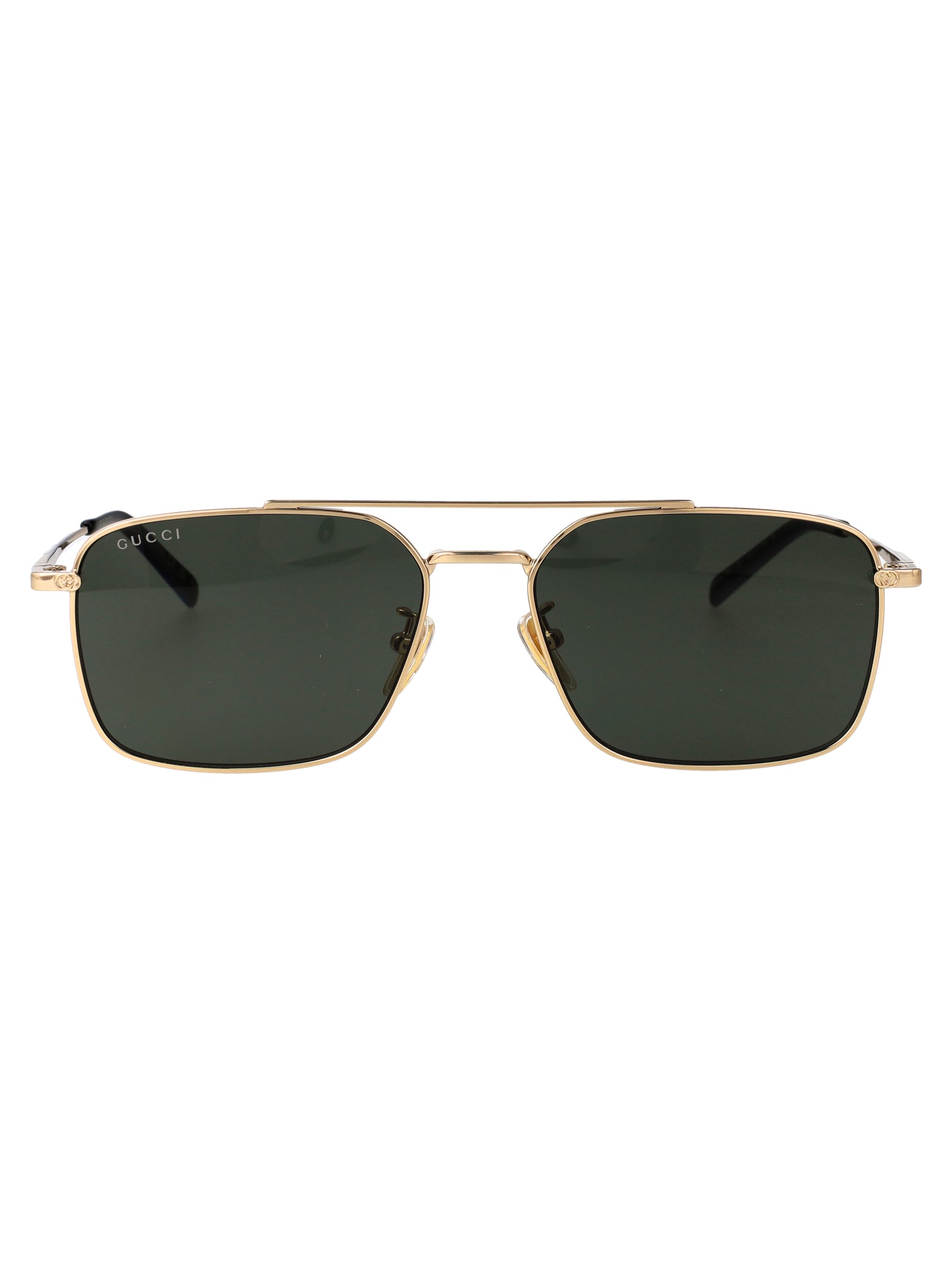 Gg1957sa 001 Gold-gold-grey Metal Sunglasses