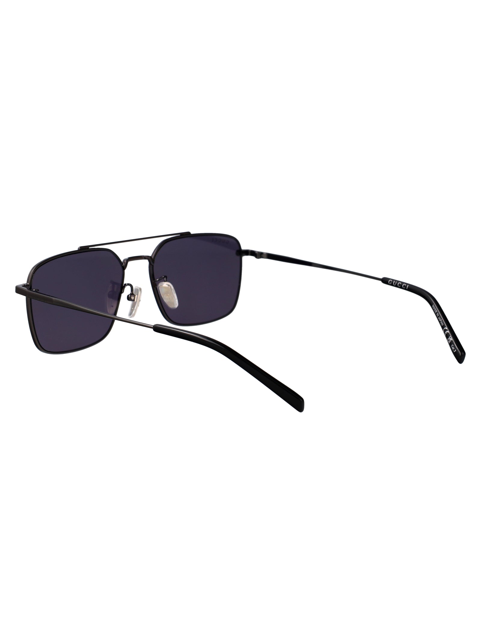 Gg1957sa 003 Ruthenium-ruthenium-violet Metal Sunglasses