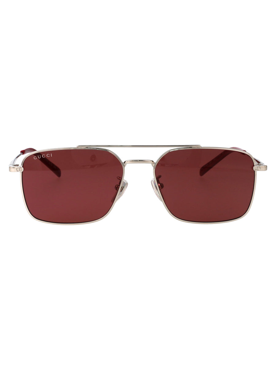 Sunglasses Gg1957sa Silver-Red Silver/silver/red Metal
