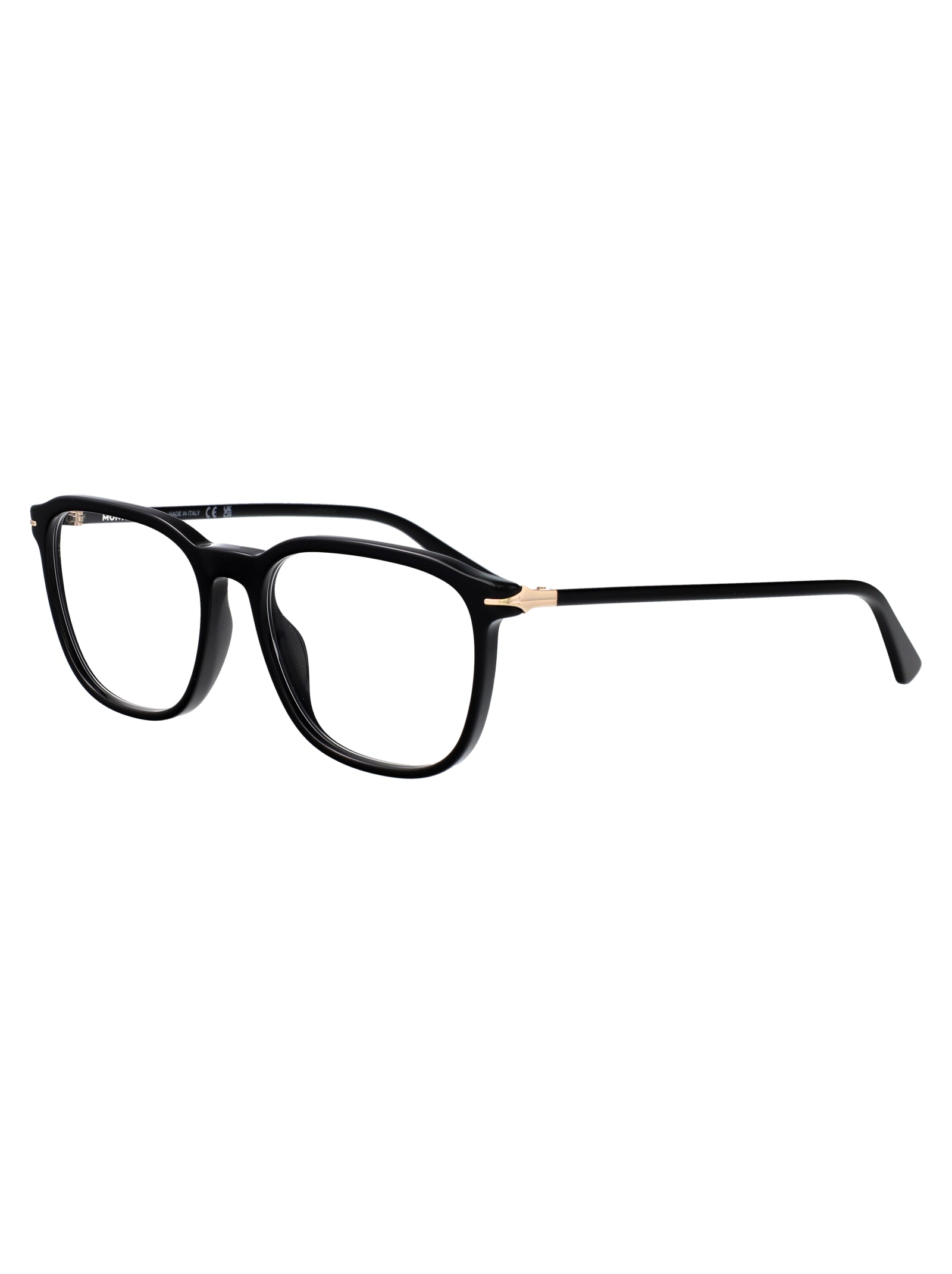 Mb0438o 001 Black-black-transparent Recycled Acetate Optical