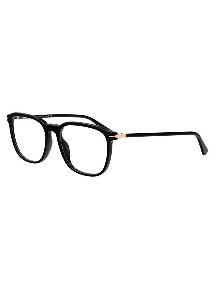 Mb0438o 001 Black-black-transparent Recycled Acetate Optical