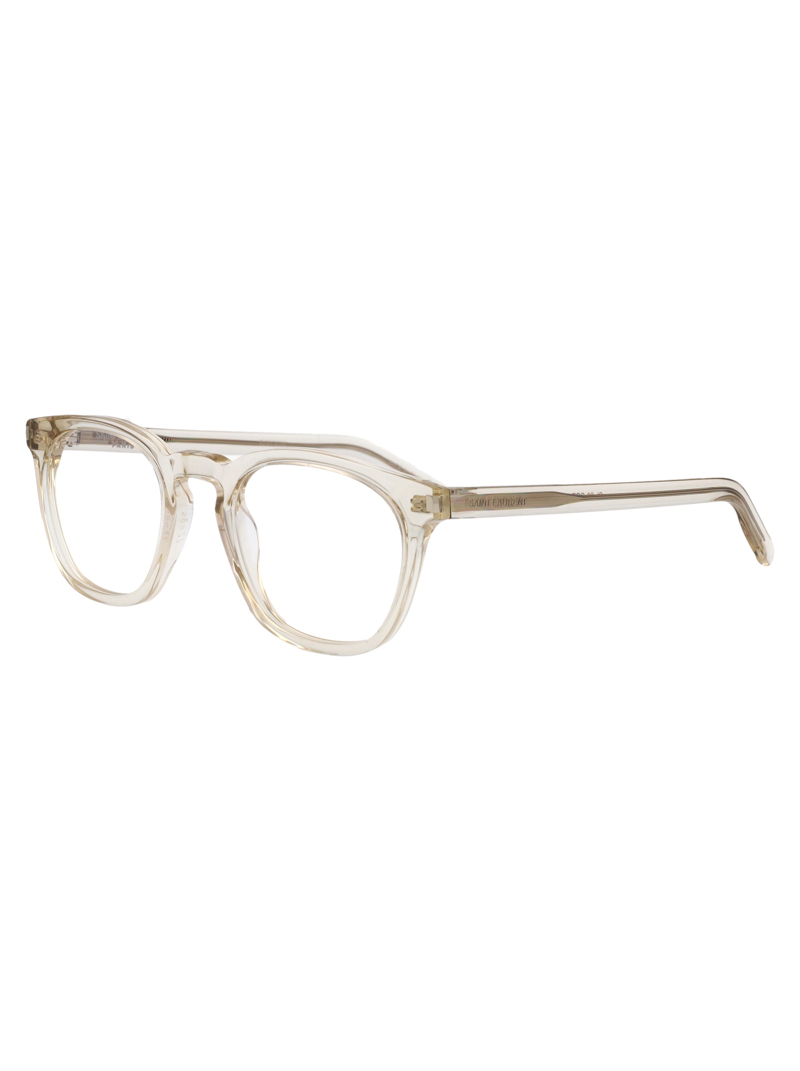 Sl 28 Opt 014 Yellow-yellow-transparent Recycled Acetate Optical