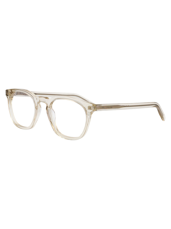 Sl 28 Opt 014 Yellow-yellow-transparent Recycled Acetate Optical