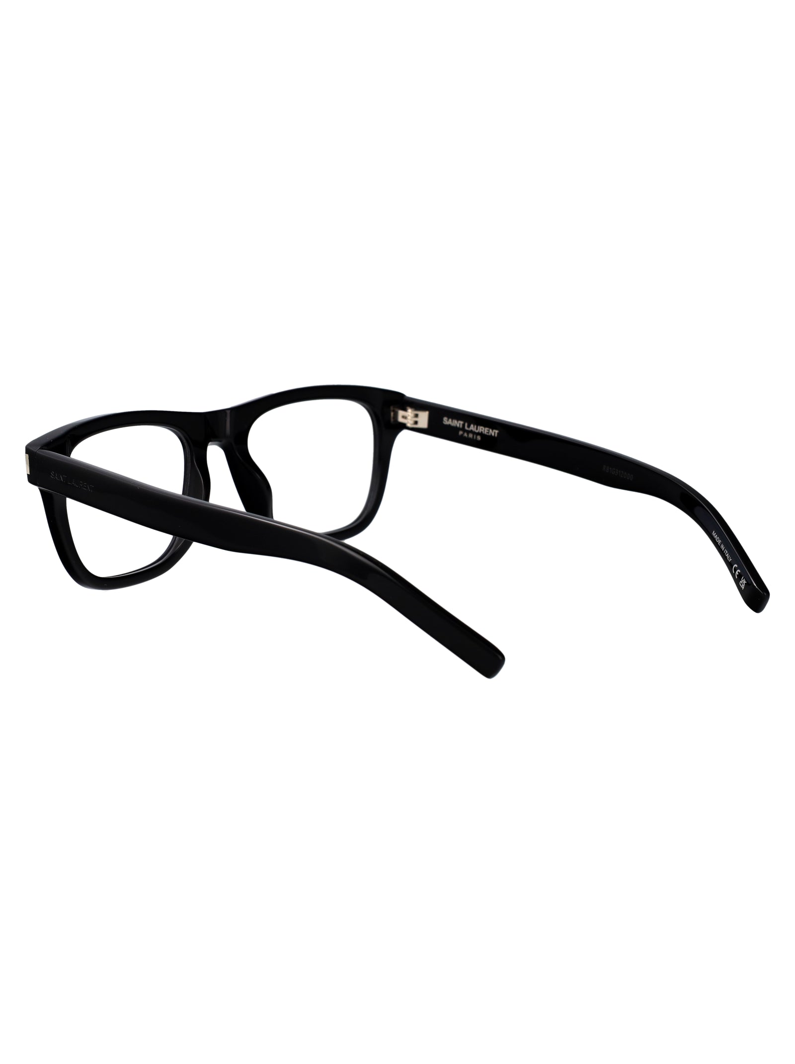 Sl 819 Opt 001 Black-black-transparent Recycled Acetate Optical