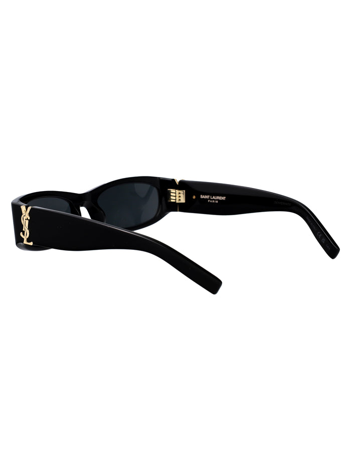 Black-black-black Recycled Acetate Sunglasses