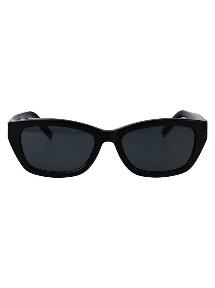 Sl M153 001 Black-black-black Recycled Acetate Sunglasses