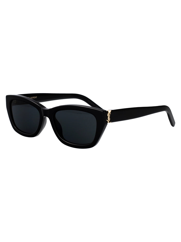 Sl M153 001 Black-black-black Recycled Acetate Sunglasses