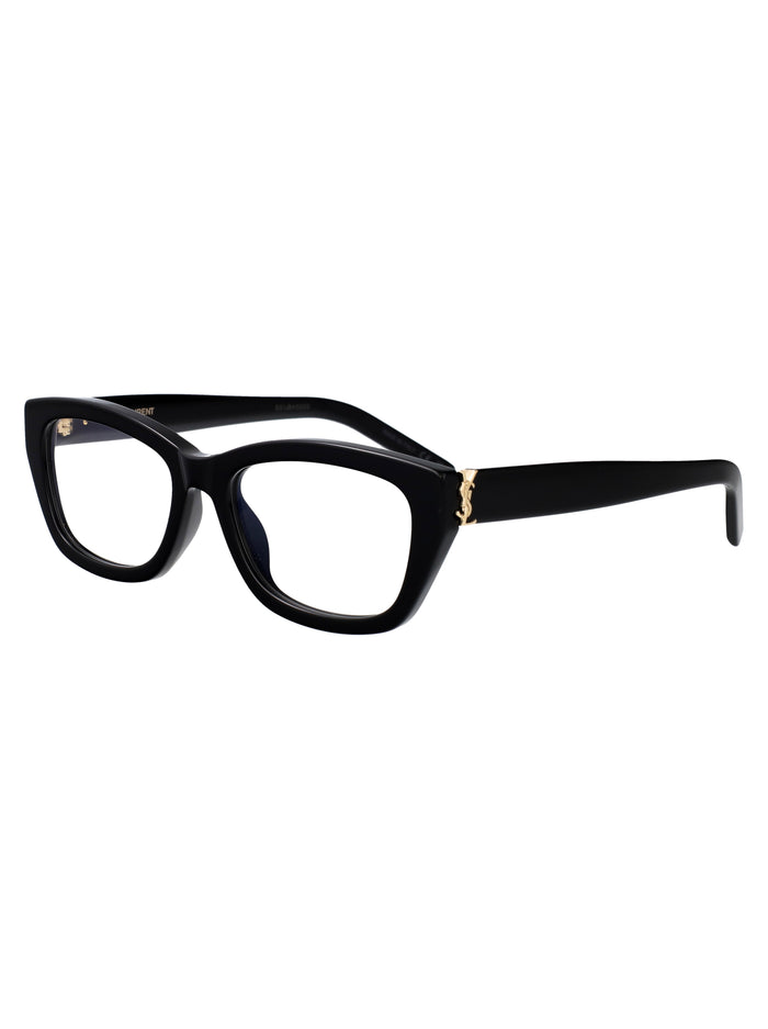 Sl M153 Opt 001 Black-black-transparent Recycled Acetate Optical