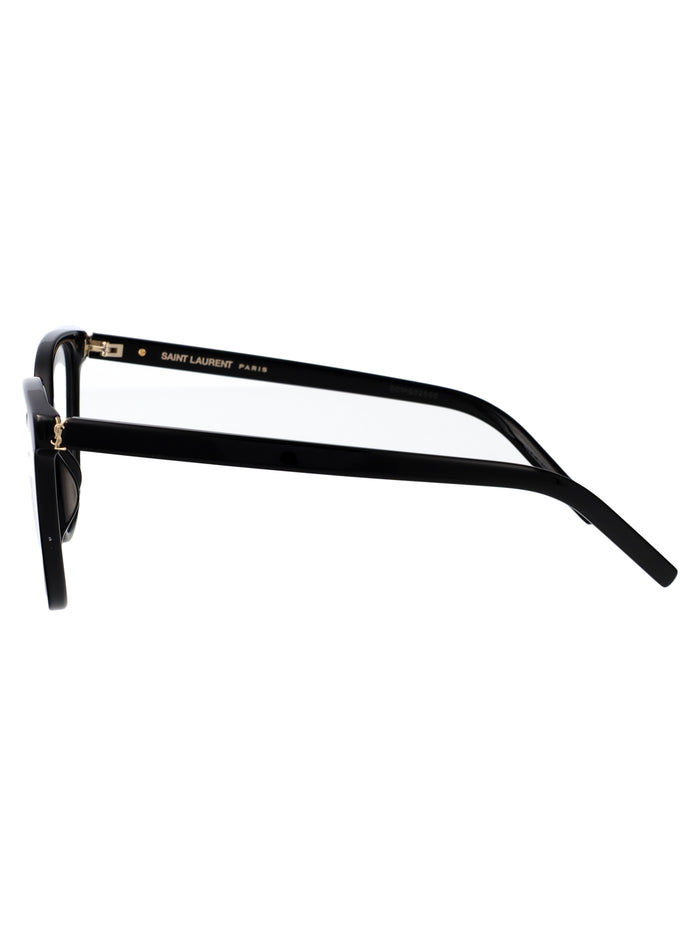 Sl M155 001 Black-black-transparent Recycled Acetate Optical
