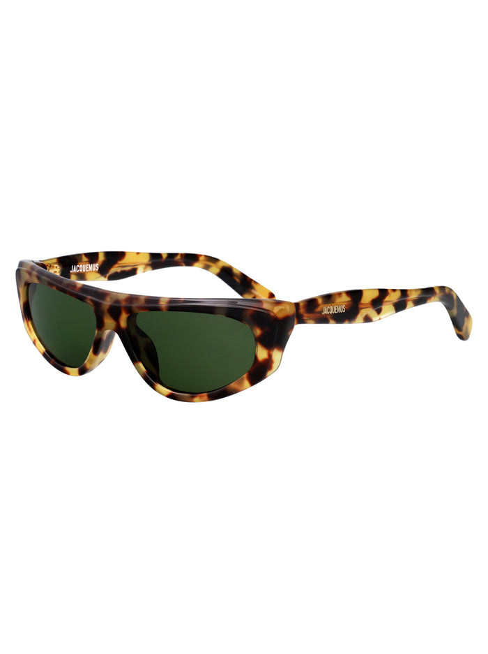 Jac108c5sun C5 T-shell/ Gold/ Green Acetate Sunglasses
