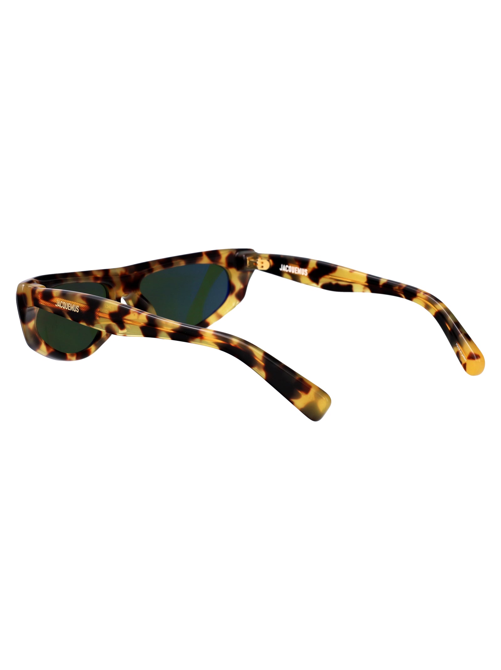 Jac108c5sun C5 T-shell/ Gold/ Green Acetate Sunglasses
