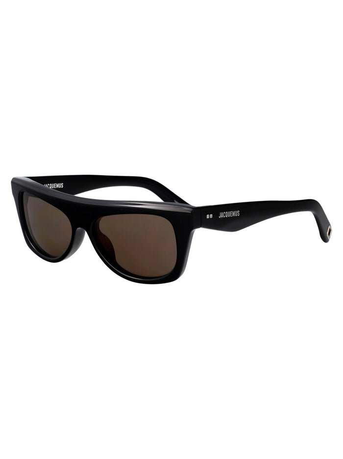 Jac58c1sun C1 Black/ Silver/ Grey Acetate Sunglasses