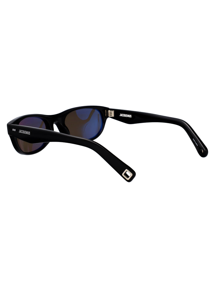 Jac63c1sun C1 Black/ Silver/ Grey Acetate Sunglasses