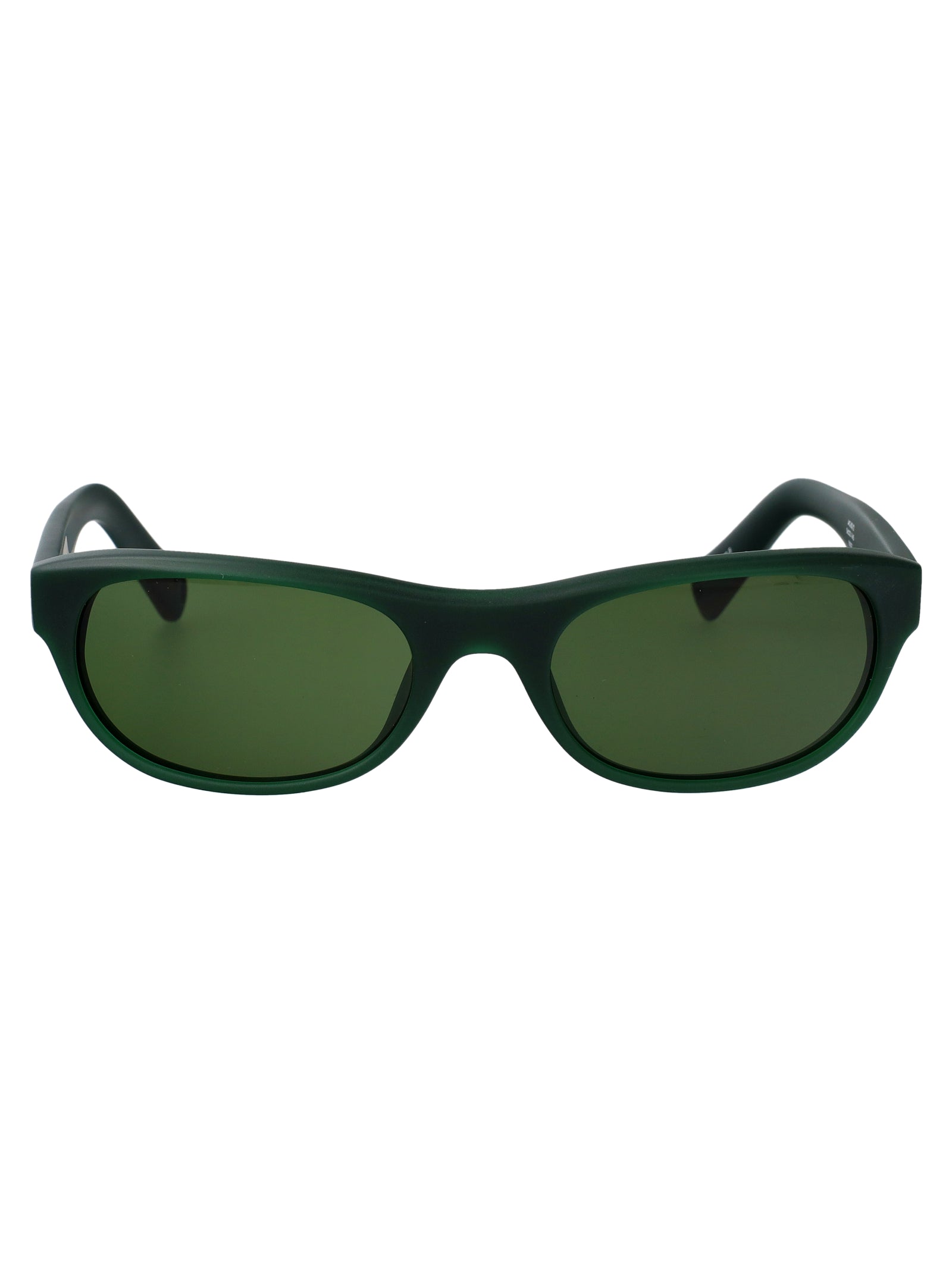Jac63c2sun C2 Matt Green/ Silver/ Green Acetate Sunglasses