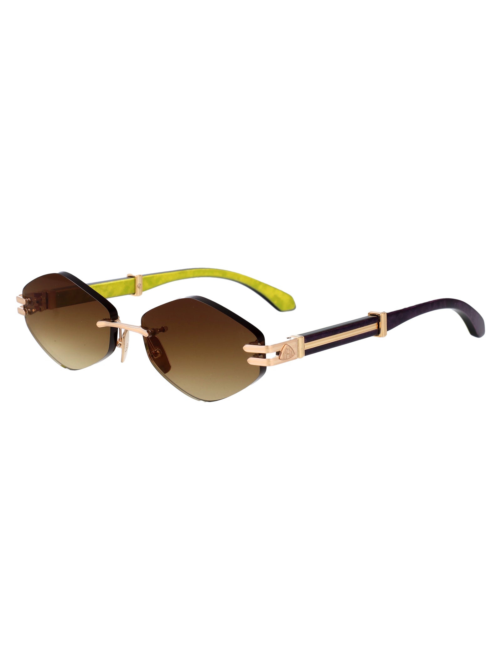 The Idol I Mellow Gold Plated Titanium Sunglasses