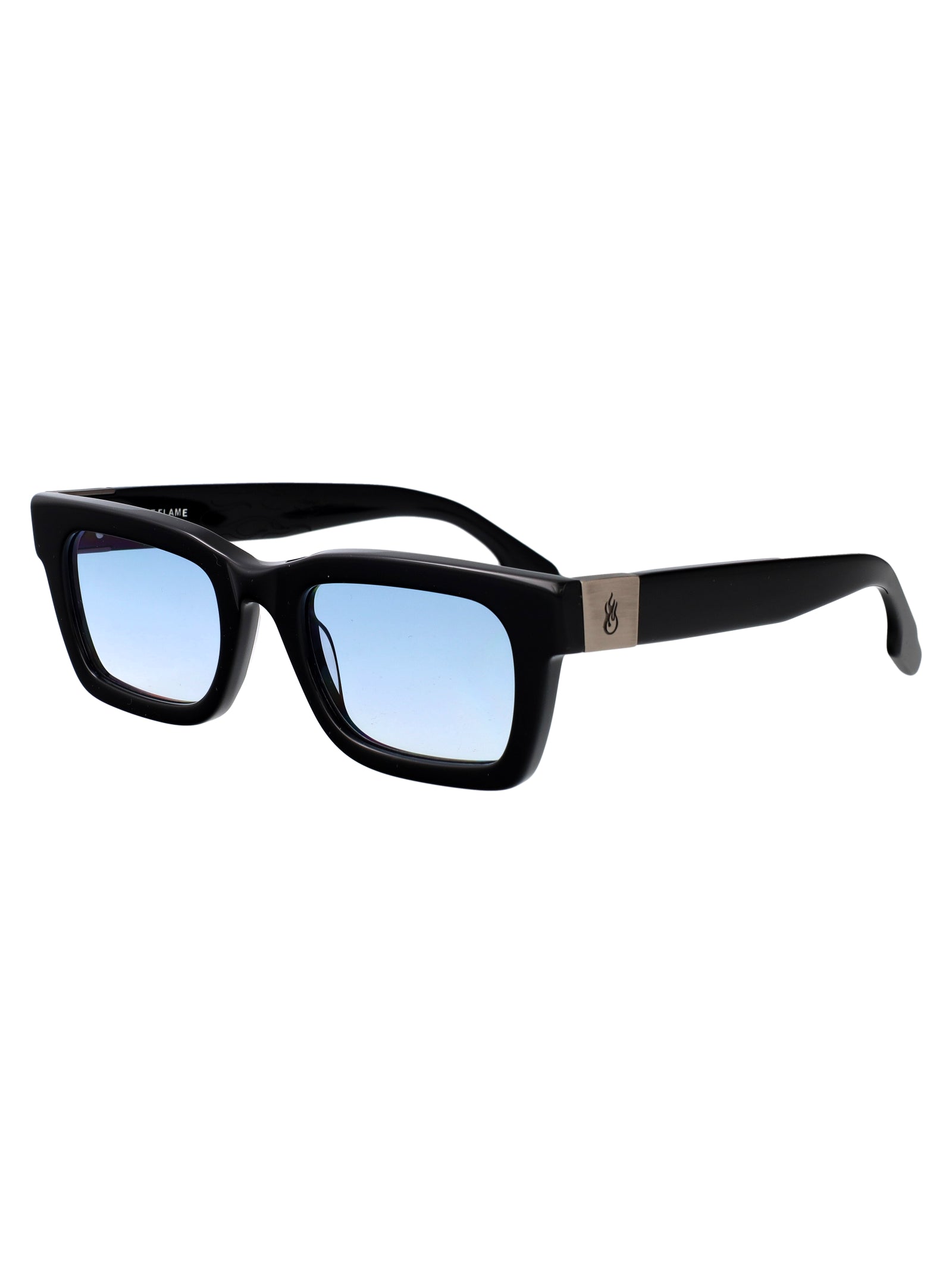 The Rider 001-bs/bdx Black Red Acetate Sunglasses