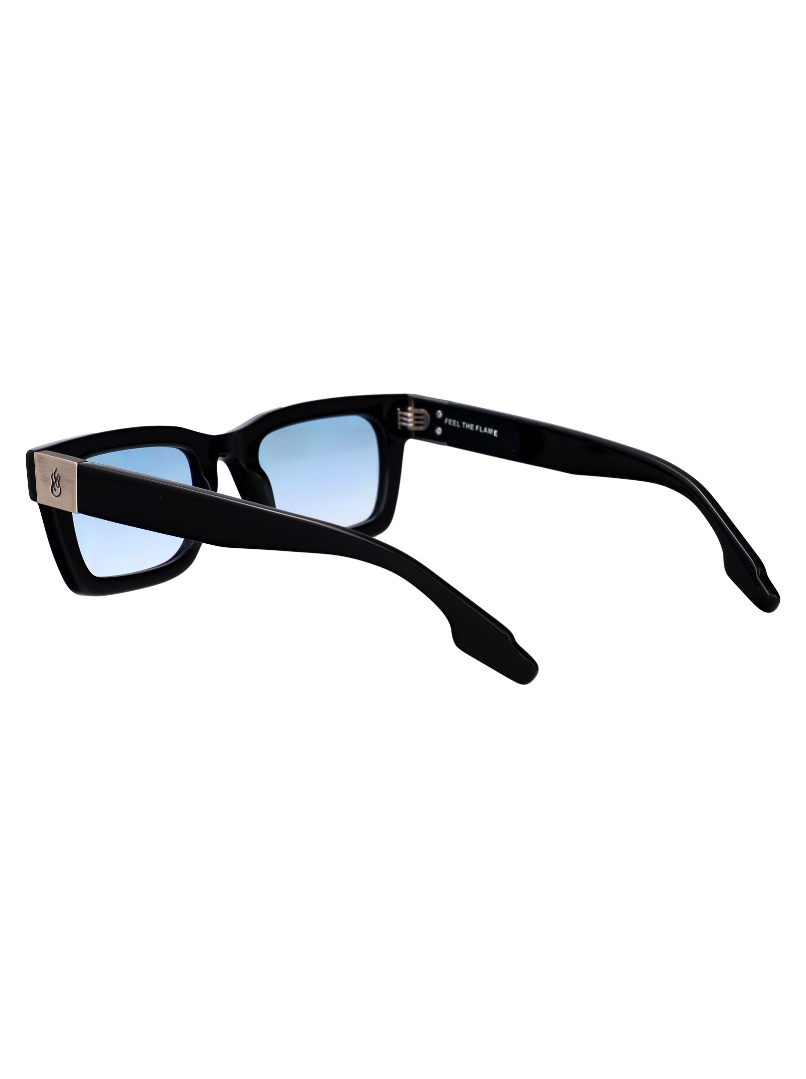 The Rider 001-bs/bdx Black Red Acetate Sunglasses