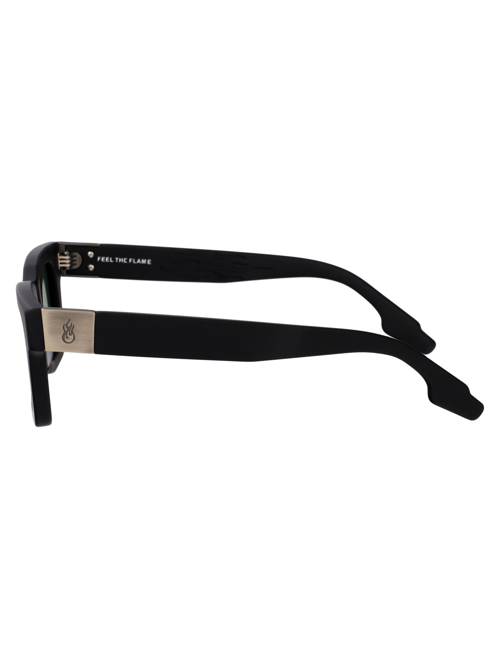 The Rider 001-bs/bdx Black Red Acetate Sunglasses