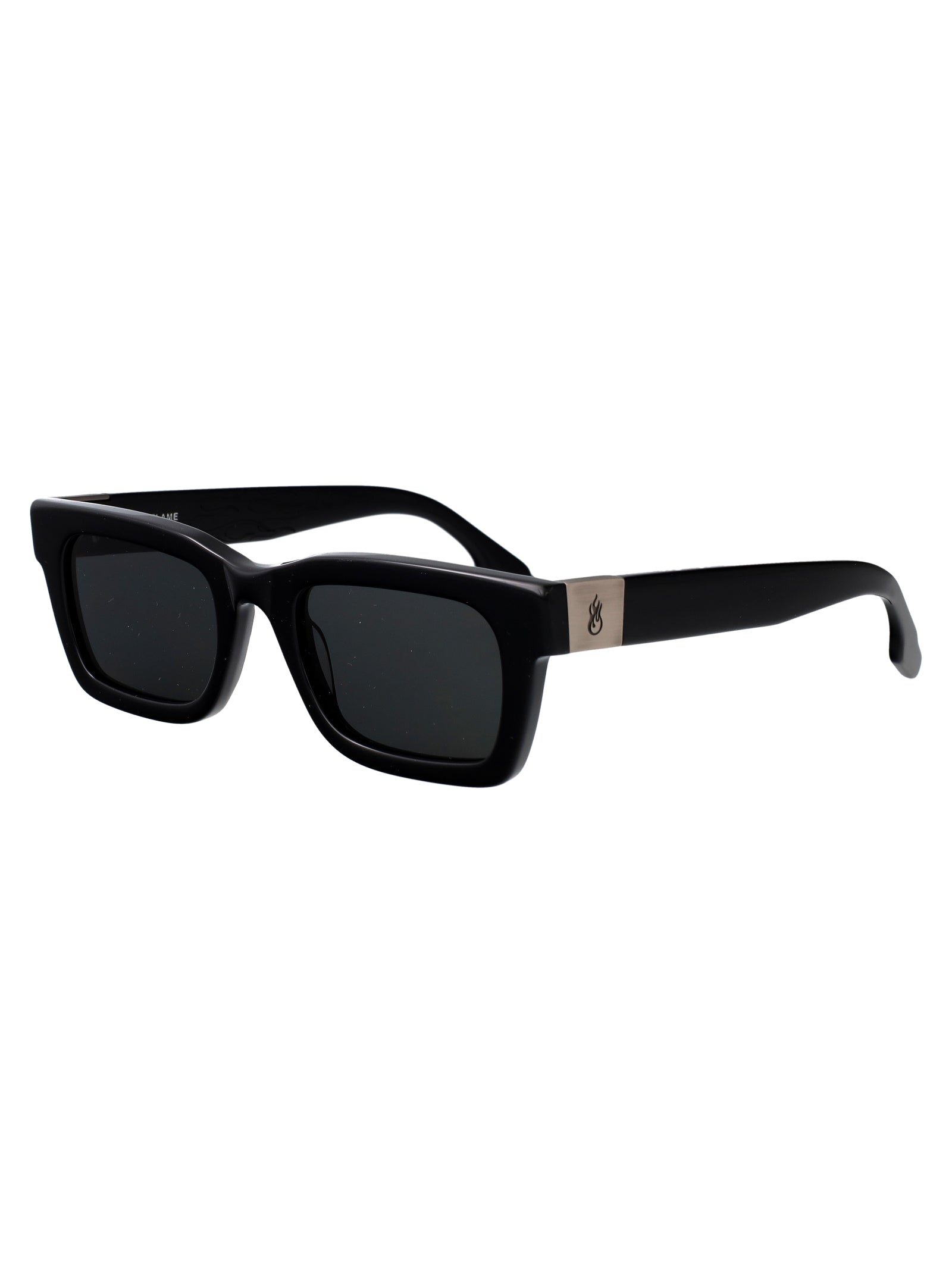 The Rider 001-bs/bdx Black Red Acetate Sunglasses