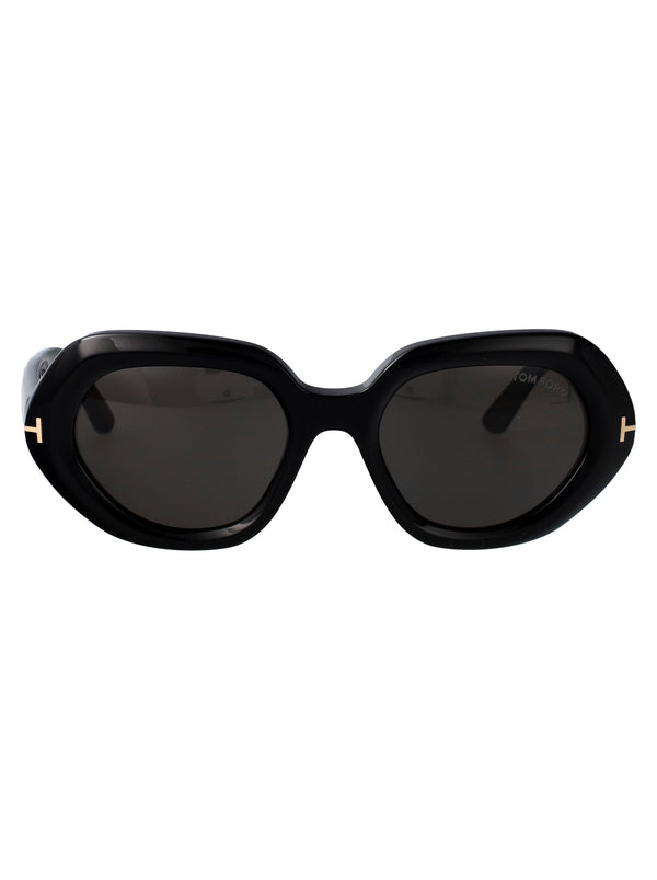 Sunglasses April-02 Black Acetate