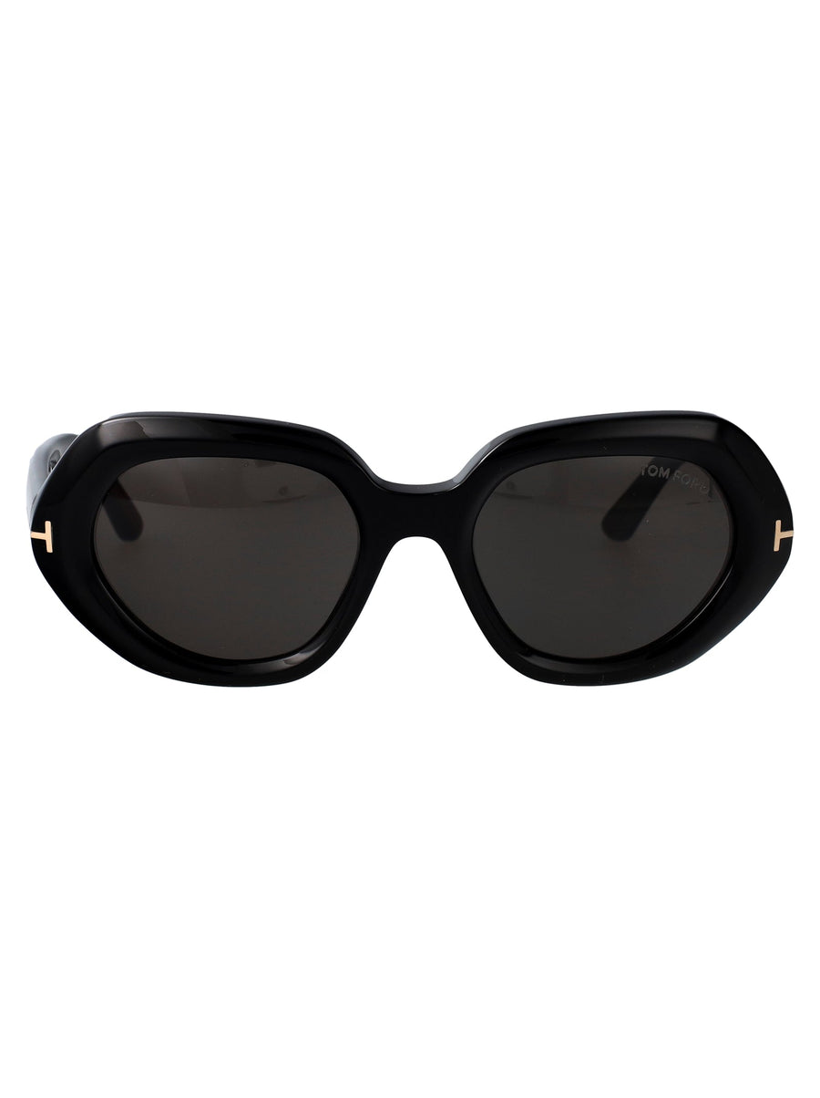Sunglasses April-02 Black Acetate