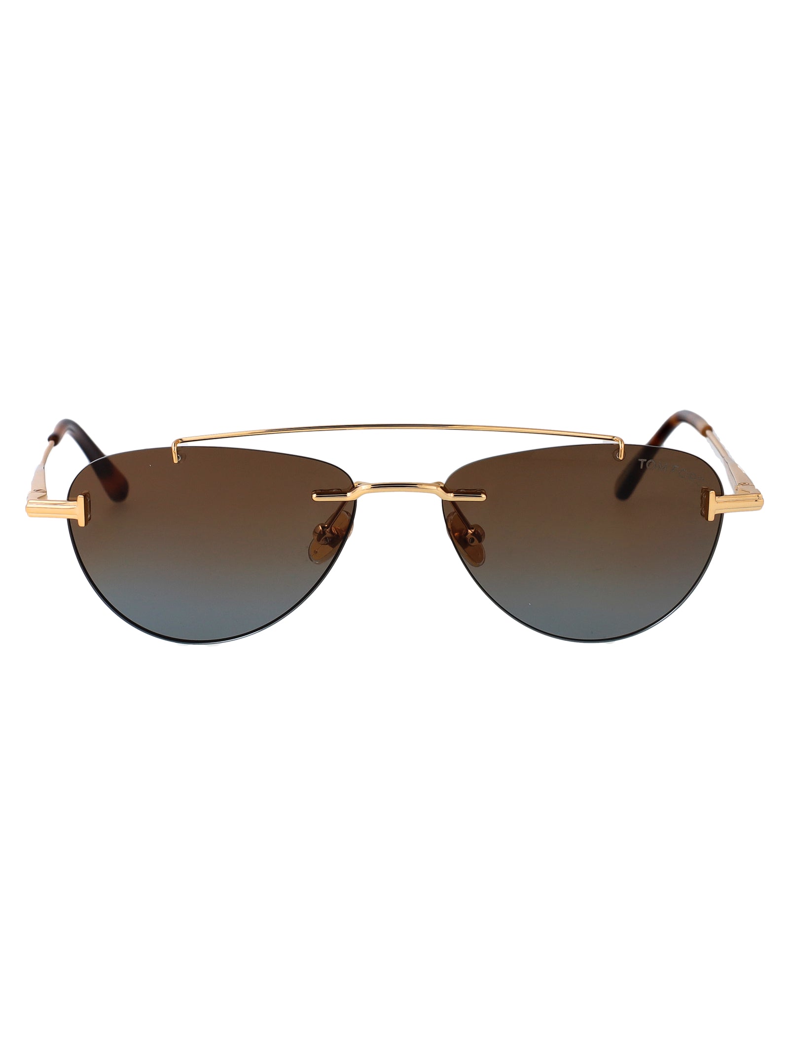 Astor-02 Palladio Luc / Fumo Grad Metal Sunglasses