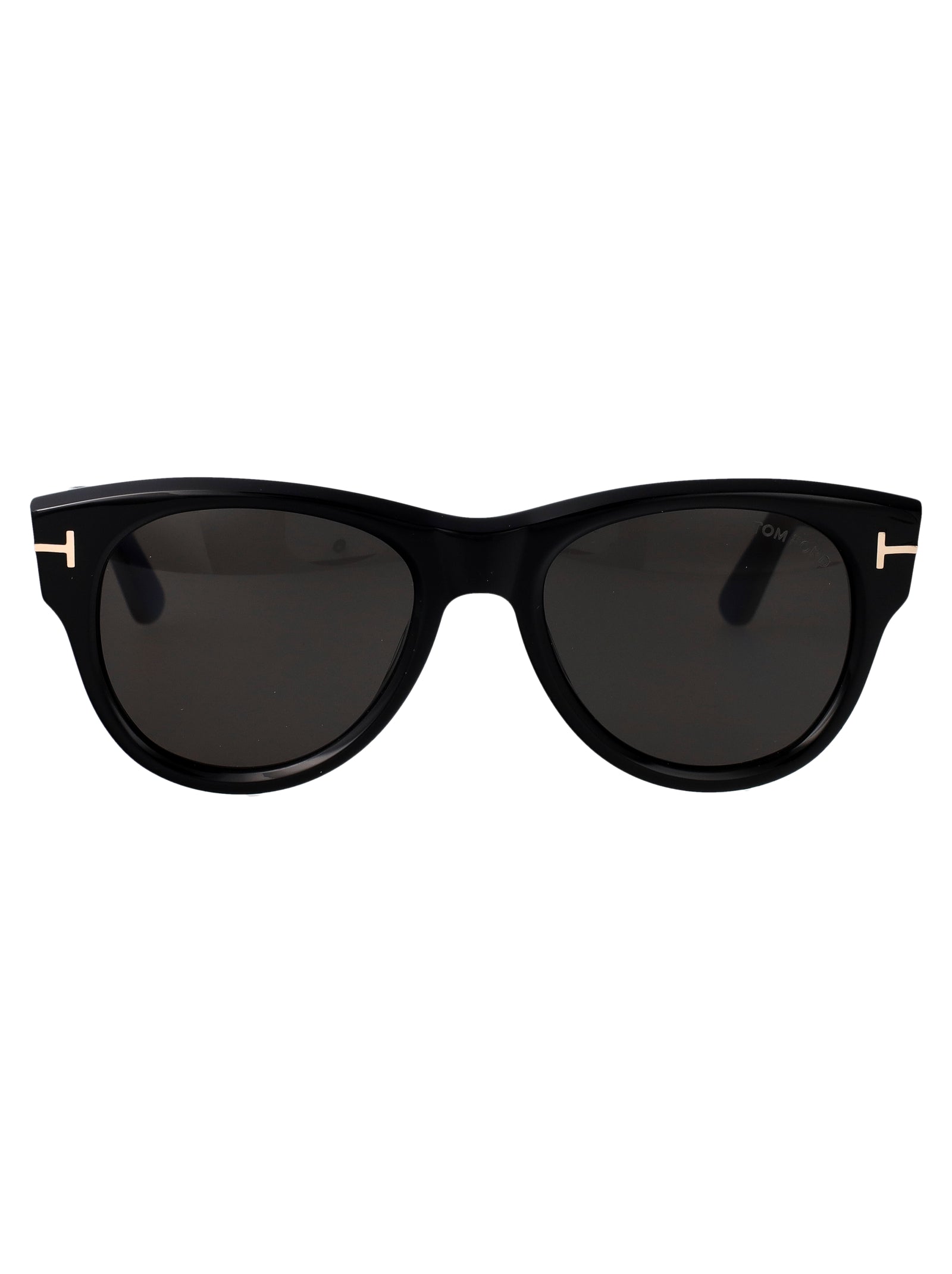 Ft1305 01a Nero Lucido / Fumo Acetate Sunglasses