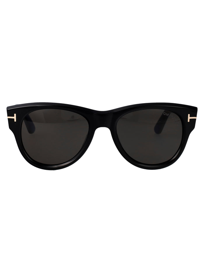 Ft1305 01a Nero Lucido / Fumo Acetate Sunglasses