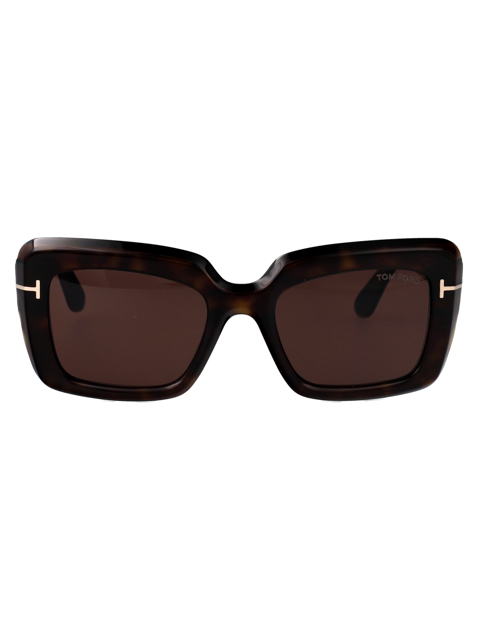 LEILA-02 Nero Lucido / Fumo Acetate Sunglasses